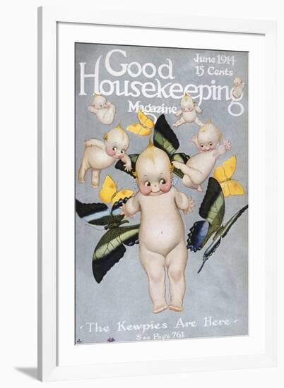 Good Housekeeping, June, 1914-null-Framed Art Print