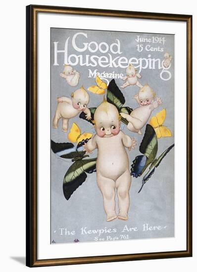 Good Housekeeping, June, 1914-null-Framed Art Print