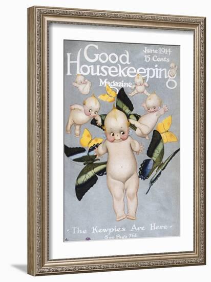 Good Housekeeping, June, 1914-null-Framed Art Print