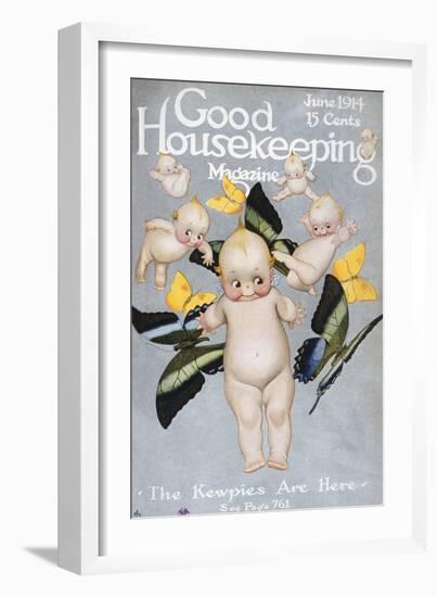 Good Housekeeping, June, 1914-null-Framed Art Print