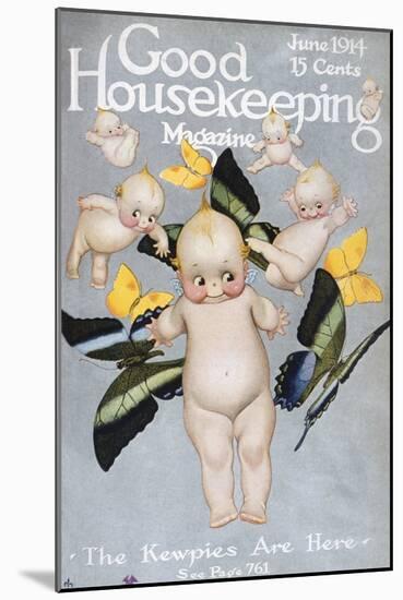 Good Housekeeping, June, 1914-null-Mounted Art Print