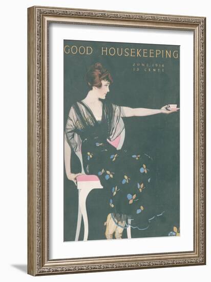 Good Housekeeping, June 1916-null-Framed Art Print