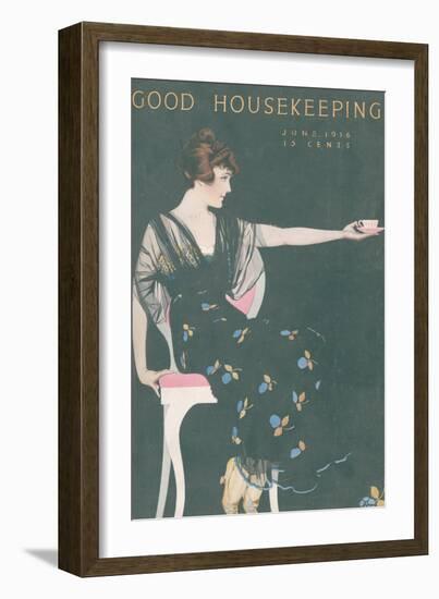 Good Housekeeping, June 1916-null-Framed Art Print