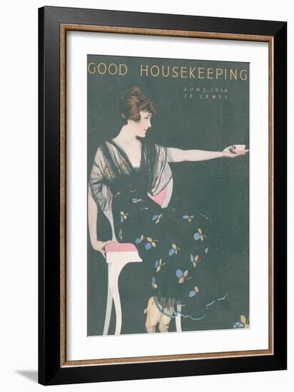 Good Housekeeping, June 1916-null-Framed Art Print