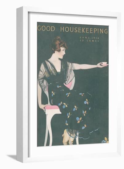 Good Housekeeping, June 1916-null-Framed Art Print