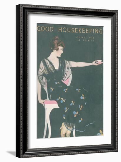 Good Housekeeping, June 1916-null-Framed Art Print