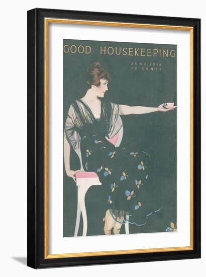 Good Housekeeping, June 1916-null-Framed Art Print