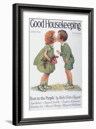 Good Housekeeping, June, 1926-null-Framed Art Print