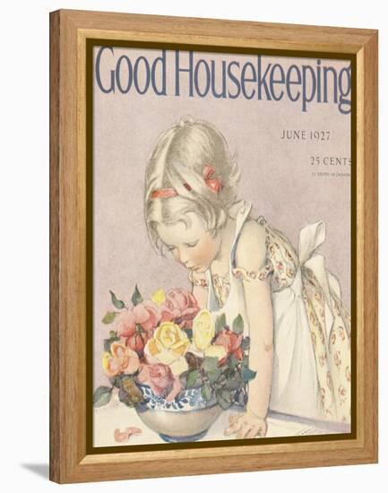 Good Housekeeping, June 1927-null-Framed Stretched Canvas
