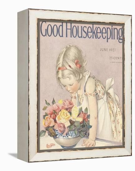 Good Housekeeping, June 1927-null-Framed Stretched Canvas