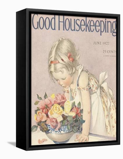 Good Housekeeping, June 1927-null-Framed Stretched Canvas