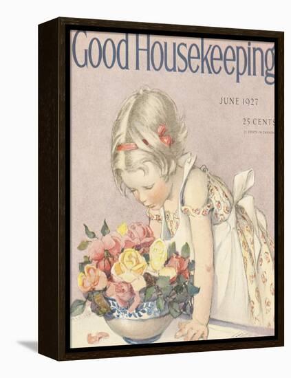 Good Housekeeping, June 1927-null-Framed Stretched Canvas