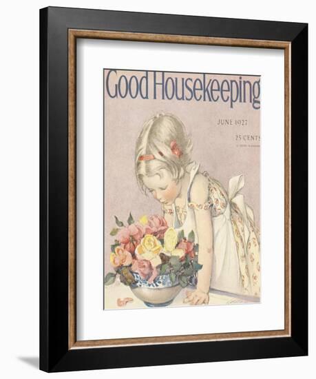 Good Housekeeping, June 1927-null-Framed Art Print