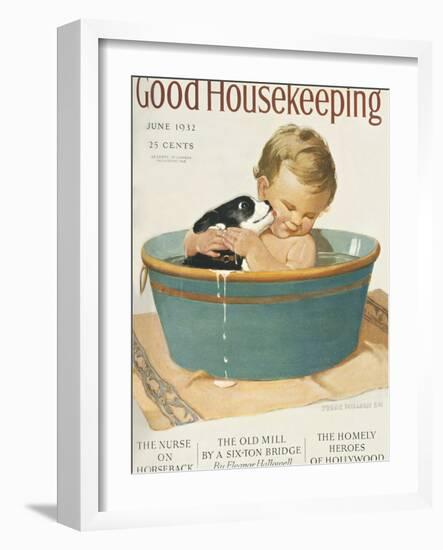 Good Housekeeping, June, 1932-null-Framed Premium Giclee Print