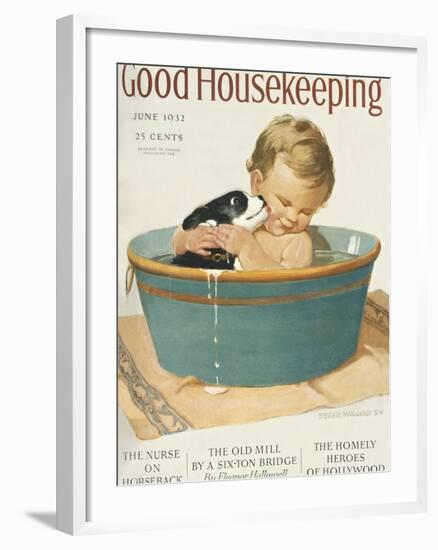 Good Housekeeping, June, 1932-null-Framed Premium Giclee Print