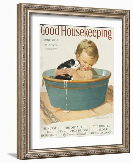 Good Housekeeping, June, 1932-null-Framed Art Print
