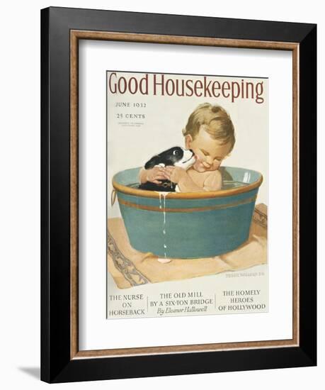 Good Housekeeping, June, 1932-null-Framed Premium Giclee Print