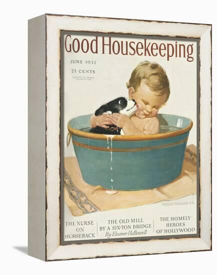 Good Housekeeping, June, 1932-null-Framed Stretched Canvas