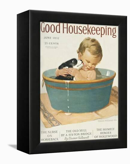 Good Housekeeping, June, 1932-null-Framed Stretched Canvas