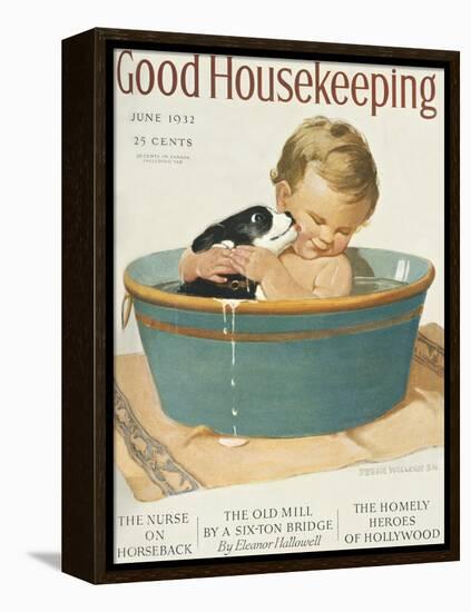 Good Housekeeping, June, 1932-null-Framed Stretched Canvas