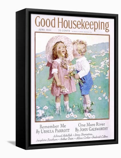 Good Housekeeping, June 1933-null-Framed Stretched Canvas