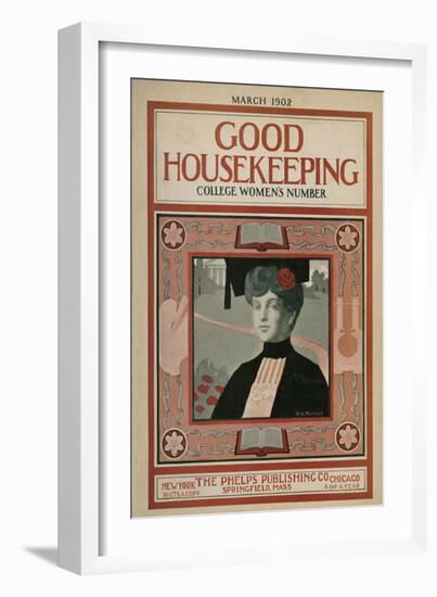 Good Housekeeping, March 1902-null-Framed Art Print