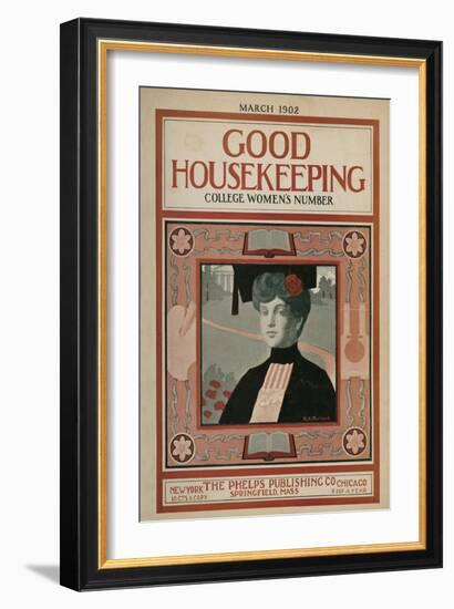 Good Housekeeping, March 1902-null-Framed Art Print