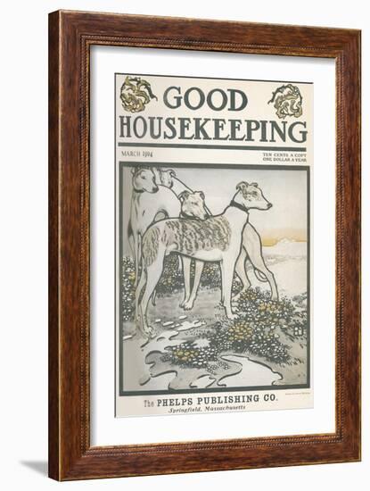 Good Housekeeping, March 1904-null-Framed Art Print