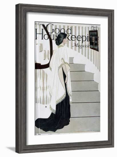 Good Housekeeping, March 1914-null-Framed Art Print