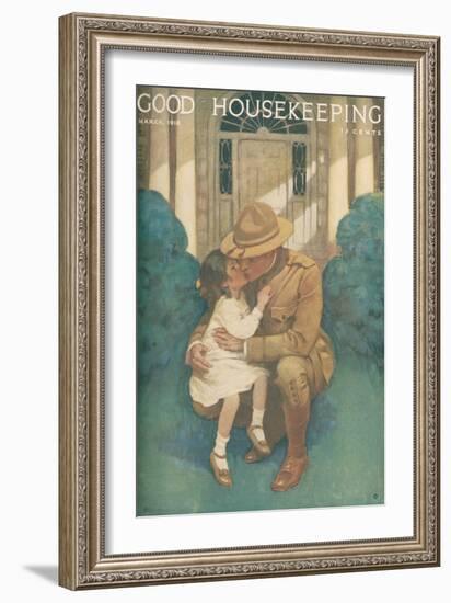 Good Housekeeping, March 1918-null-Framed Art Print