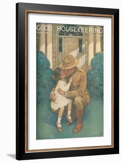 Good Housekeeping, March 1918-null-Framed Art Print