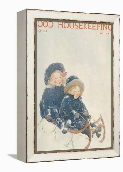 Good Housekeeping, March 1919-null-Framed Stretched Canvas