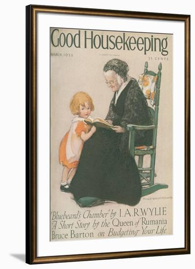 Good Housekeeping, March 1925-null-Framed Art Print