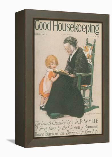 Good Housekeeping, March 1925-null-Framed Stretched Canvas