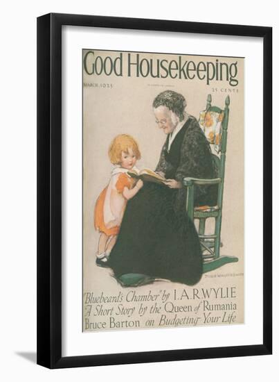 Good Housekeeping, March 1925-null-Framed Art Print