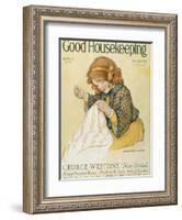 Good Housekeeping, March, 1926-null-Framed Art Print