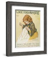 Good Housekeeping, March, 1926-null-Framed Art Print