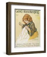 Good Housekeeping, March, 1926-null-Framed Art Print