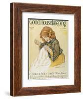 Good Housekeeping, March, 1926-null-Framed Art Print