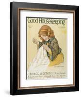 Good Housekeeping, March, 1926-null-Framed Art Print