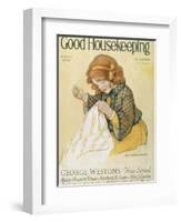 Good Housekeeping, March, 1926-null-Framed Art Print