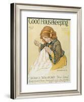 Good Housekeeping, March, 1926-null-Framed Art Print