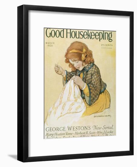 Good Housekeeping, March, 1926-null-Framed Art Print