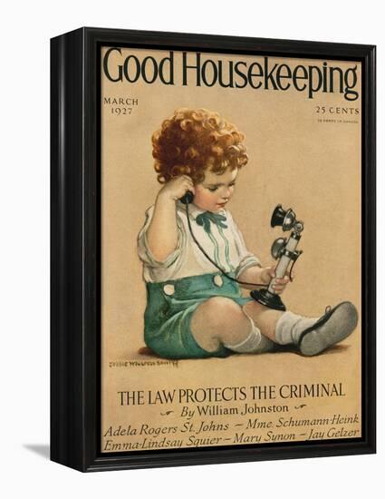 Good Housekeeping, March 1927-null-Framed Stretched Canvas