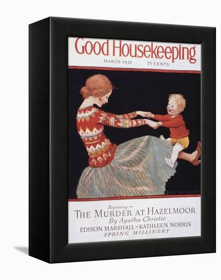 Good Housekeeping, March, 1931-null-Framed Stretched Canvas