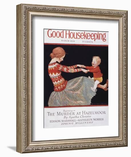 Good Housekeeping, March, 1931-null-Framed Art Print