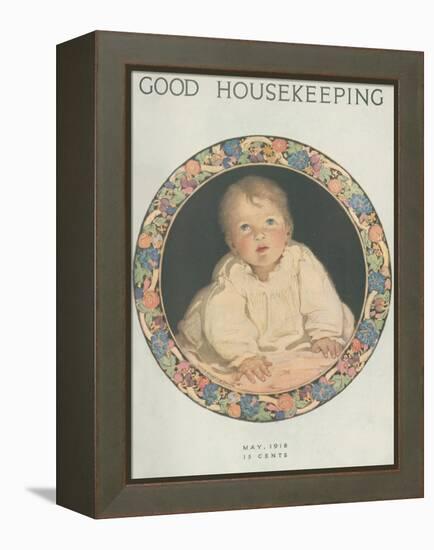 Good Housekeeping, May 1918-null-Framed Stretched Canvas