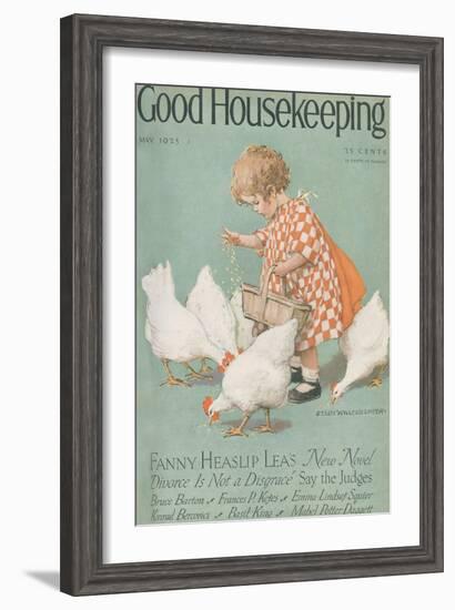 Good Housekeeping, May 1925-null-Framed Art Print