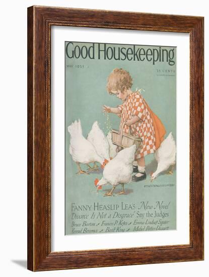 Good Housekeeping, May 1925-null-Framed Art Print