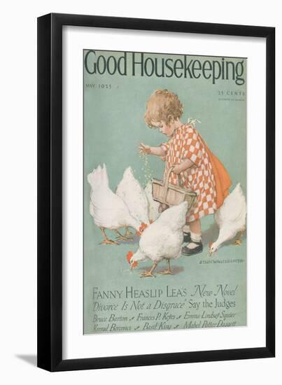 Good Housekeeping, May 1925-null-Framed Art Print